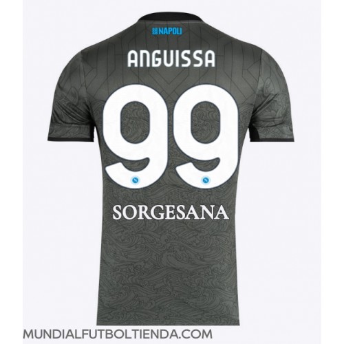 Camiseta SSC Napoli Frank Anguissa #99 Tercera Equipación Replica 2024-25 mangas cortas